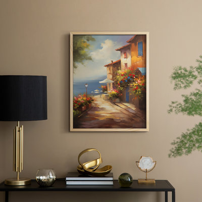 «LANDSCAPES Series CCLIX», reproduction encadrée - bois massif