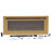 The Sideline Deluxe Gold Smart Electric Fireplace-89263421