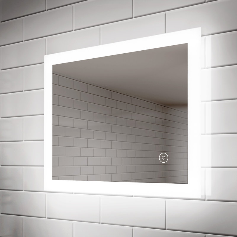 Arbuckle Flat Wall Mirror, 60cm H x 50cm W