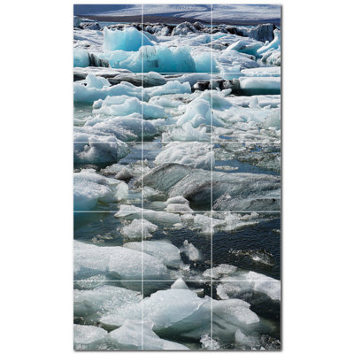 12'' x 12'' Satin Ceramic Decorative Mural