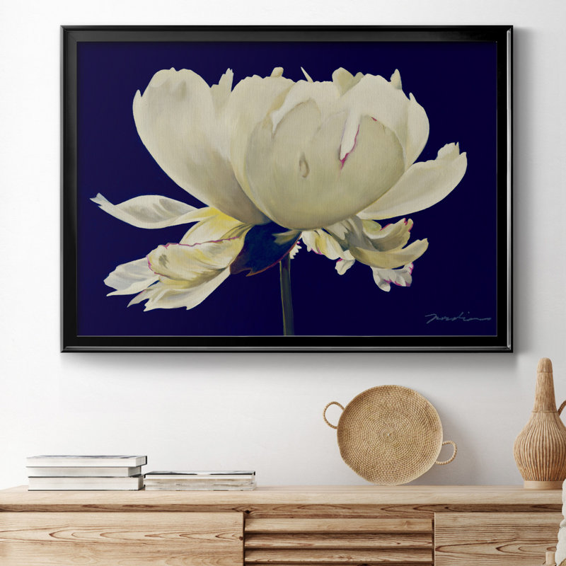 Aglow I - reproduction d'art sur toile, H 30,5 po x l 42,5 po x P 1,5 po, Noir