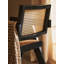 Side Chair in Black, Natural