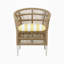 Chaise de patio avec coussin
