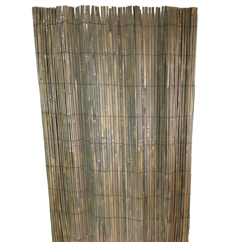 Panneau de clôture en bambou, H 96 po x l 168 po