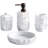 Bathroom accessory set