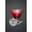 Hiroko Revo Wall Sconce Shown With 7” Raspberry Crystal Glass-90960065-32137685