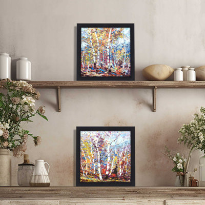 " Birch Colours " 2 - Pieces