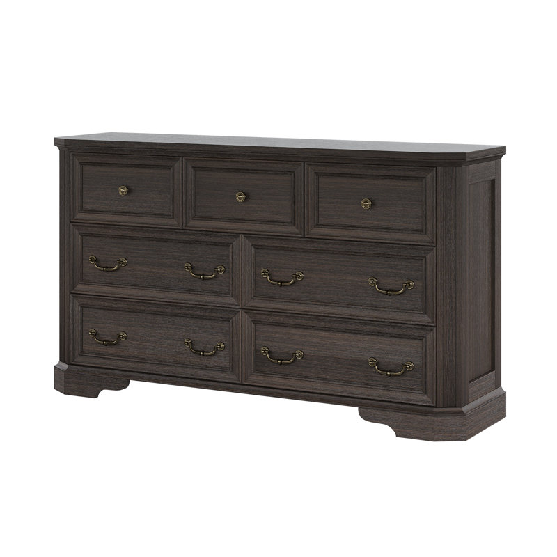 Commode double Coghiel, Brun