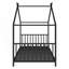 Lit plateforme simple en métal-1341683741