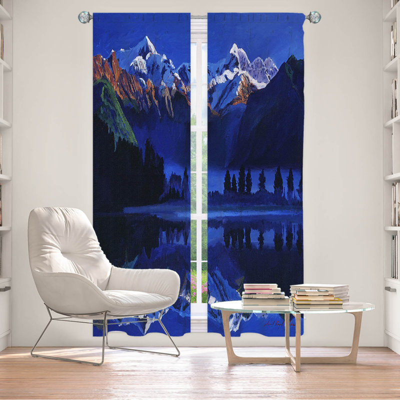 Delaughter Room Darkening Curtains / Drapes Pair, 20" W x 82" L