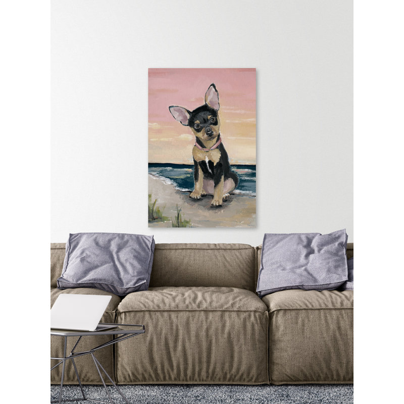 Parvez Taj - Wrapped Canvas Painting, 30cm H x 20cm W