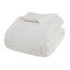 Couette double/queen - 100 % coton avec une superbe broderie chenille 3D - Garnissage extra-large pour un confort optimal - 2 taies d'oreiller standard - Mini-couette envoûtante et généreusement garnie incluses