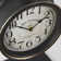 Metallic Brown Metal Hanging Desk/Table Clock
