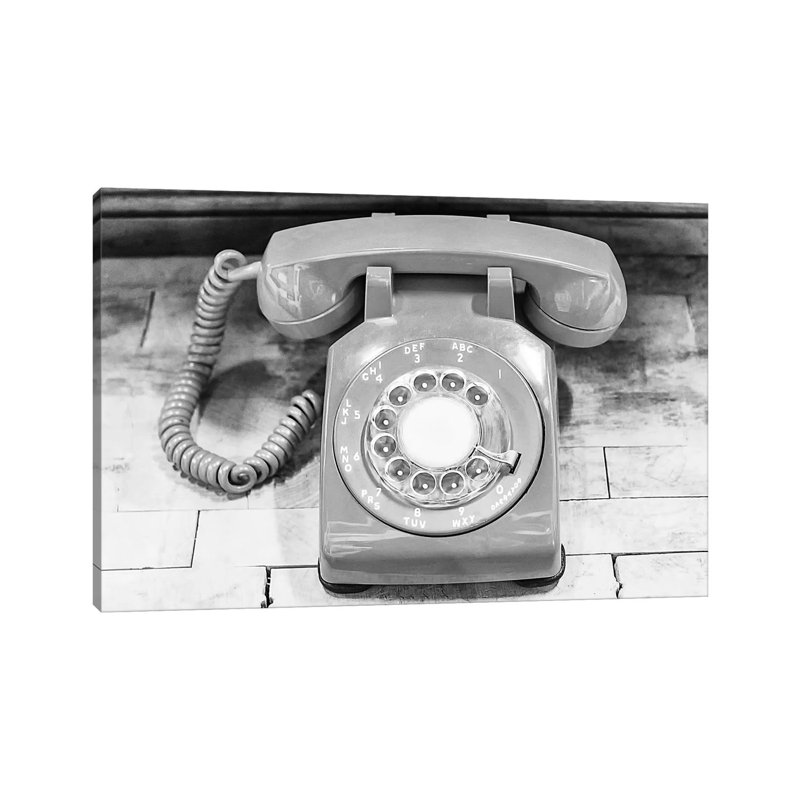 Hello In Black And White by MScottPhotography - Wrapped Canvas Gallery-Wrapped Canvas Giclée