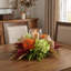 Hydrangea Fall Centerpiece with Candleholder