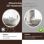 Bathroom mirror round touch with lighting dimmable 3000K-6500K wall mirror-1873301759