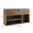 Shoe Bench With Cushion And Adjustable Shelf-177416798