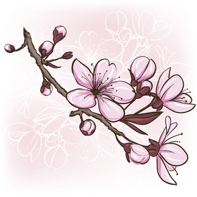 " Sakura Flowers " by Elenita_1
