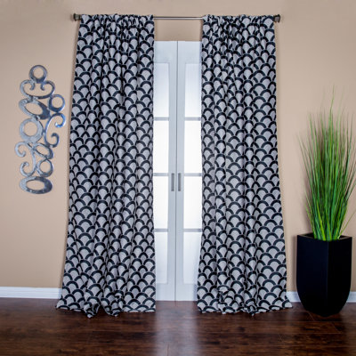Meunier Semi Sheer Curtain Single Panel