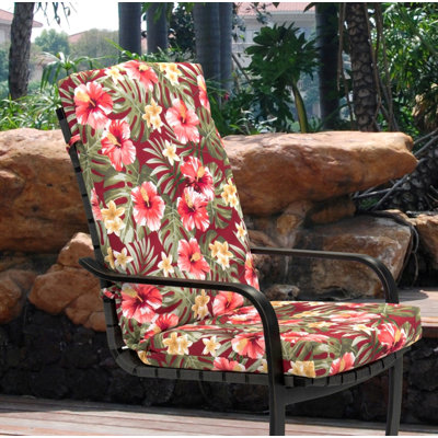 Bay Isle Homeâ„¢ Set of 2 Outdoor Seat/Back Cushions