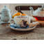 Tasse à thé en porcelaine tendre