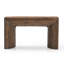 Console à rayures en bois H 35,5 po x L 59 po - Naturel