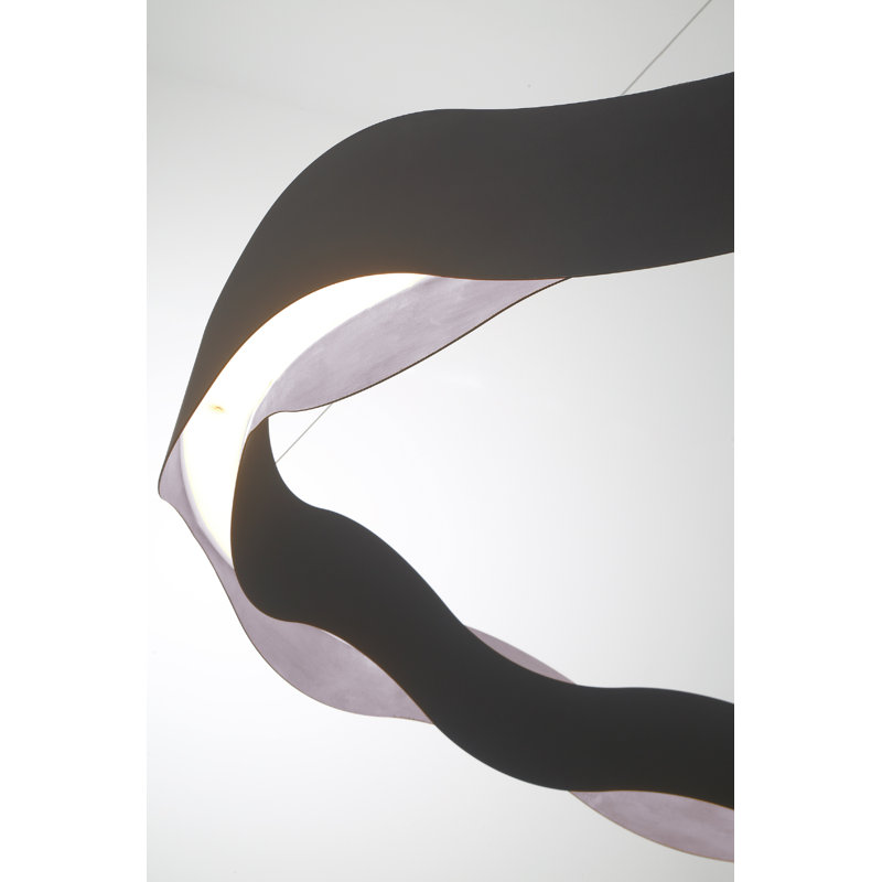 Lustre 46 lumières 1 lumière Vaughan, Nickel / noir