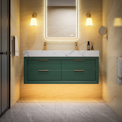 Mayatte Grado 48'' Single Bathroom Vanity with Top