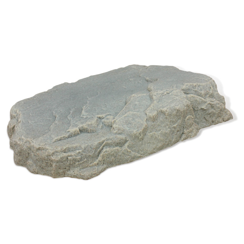Fieldstone Gray Polyethylene Garden Rock Cover