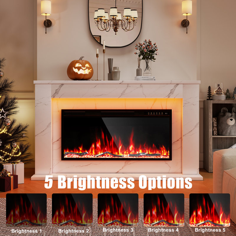 Moneak Simple Surround Electric Fireplace