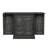 Expandable Solid Wood Bar Cabinet with Stemware & Bottle Storage-1167949944
