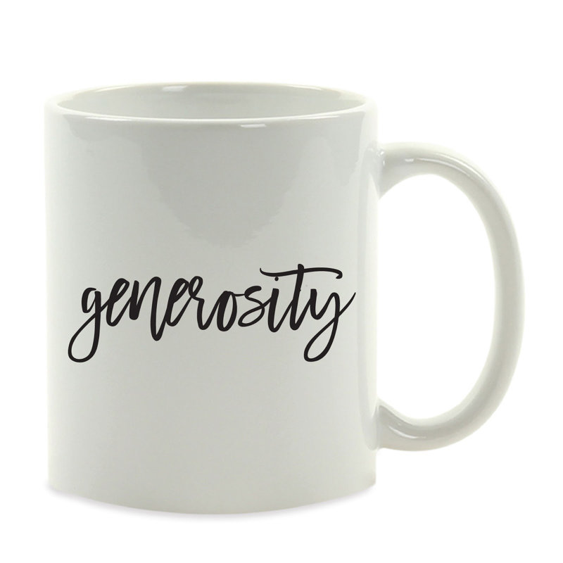 Grande tasse en céramique Albizu Calligraphy