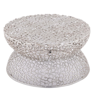 Table basse moderne à motif ajouré