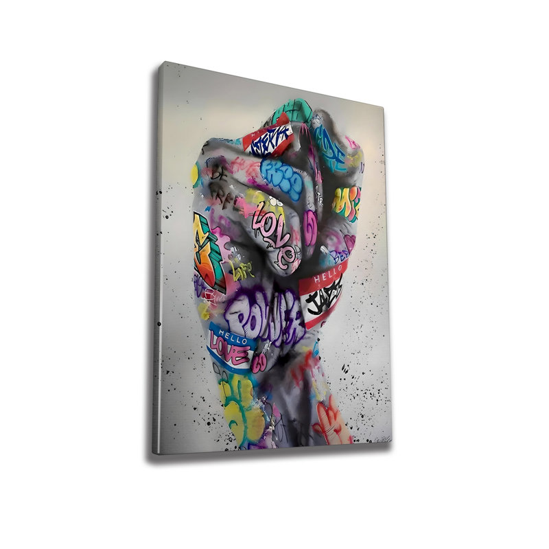 Peinture décorative sur toile