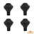 Oversized 3'' Diameter Round Knob Multipack