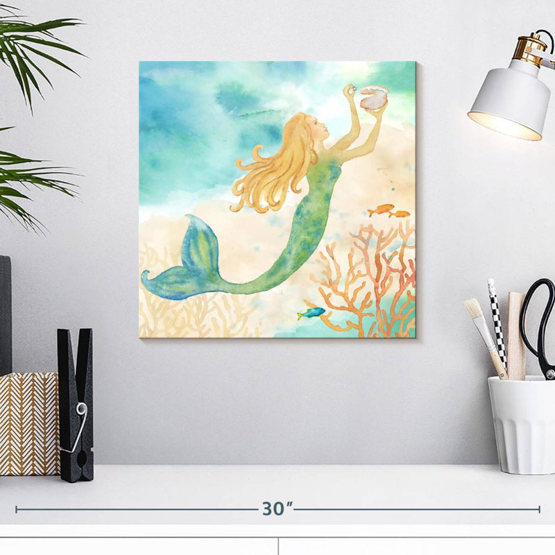 Ashelle Sea Splash Mermaid I, H 16 po x l 16 po