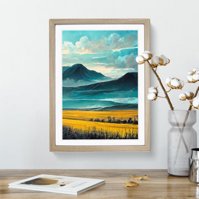 XV1022-5333X Wonderful Mountain Landscape No.2 - Single Picture Frame Print