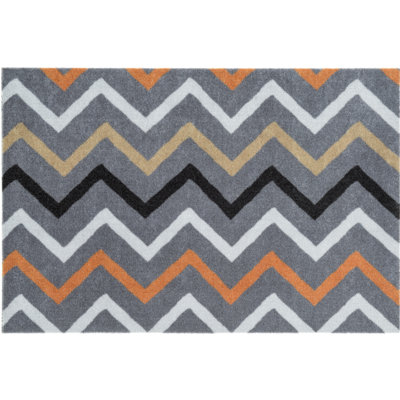 Apria Non-Slip Chevron Indoor Doormat