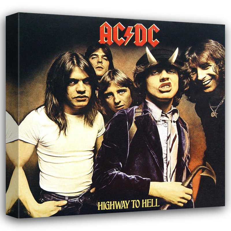 AC/DC - Highway To Hell IMP-SS037, 20'' H x 20'' W