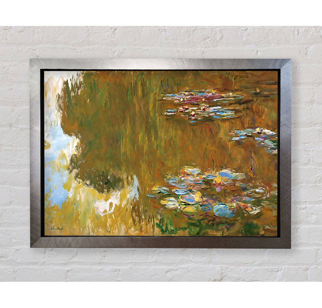 Monet Die Seerose Ponda - Einzelner Bilderrahmen Kunstdrucke