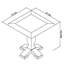 Abdulkadir Solid Wood Pedestal End Table
