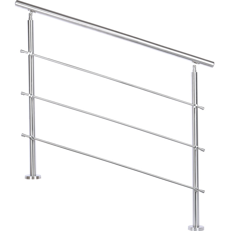 Metal Porch And Stair Railings, 110cm H x 60cm W x 4.24cm D