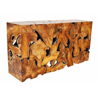63'' Solid Wood Console Table