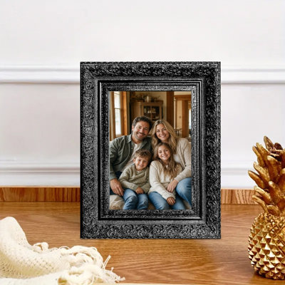 Cadre photo noir 3 pièces inspiré de la galerie pour photos de 11 po x 14 po et présentation de photos de mariage