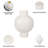 Bronsyn Neutral Round Modern Ceramic Bubble Vase-668299193-641698656