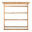 Ensemble de chambre à coucher en bois de ronce 4 pièces Cora-126295136