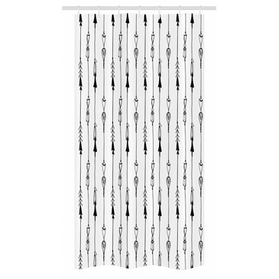 Donora Shower Curtain with Hooks Included