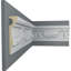 Rail de chaise à feston floral H 7 1/8 po x P 1 5/8 po x L 94 1/2 po