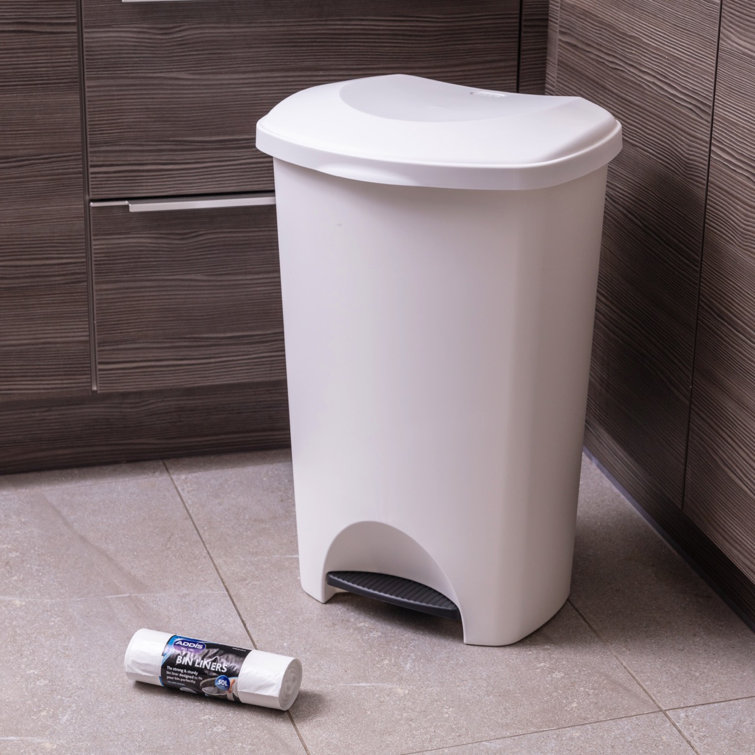 Plastic Step On Kitchen Trash Can - 50L