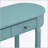 Elegant Retro Console Table with Curved Design and Smooth Glaze for Entryways, Living Rooms, and Hallways-776345877